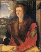 Young Man as St.Sebastian Albrecht Durer